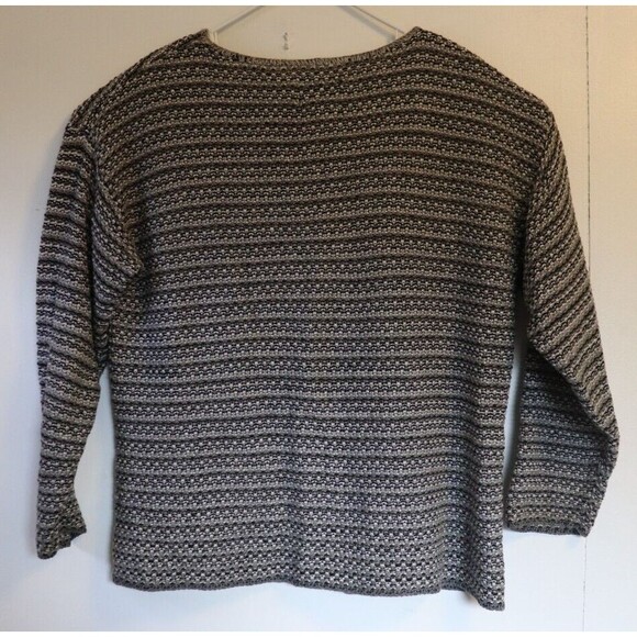 Express Tricot Womens Sweater Tunic Knit Ramie Cotton Grunge Oversized VTG Sz M‎ - Picture 4 of 6